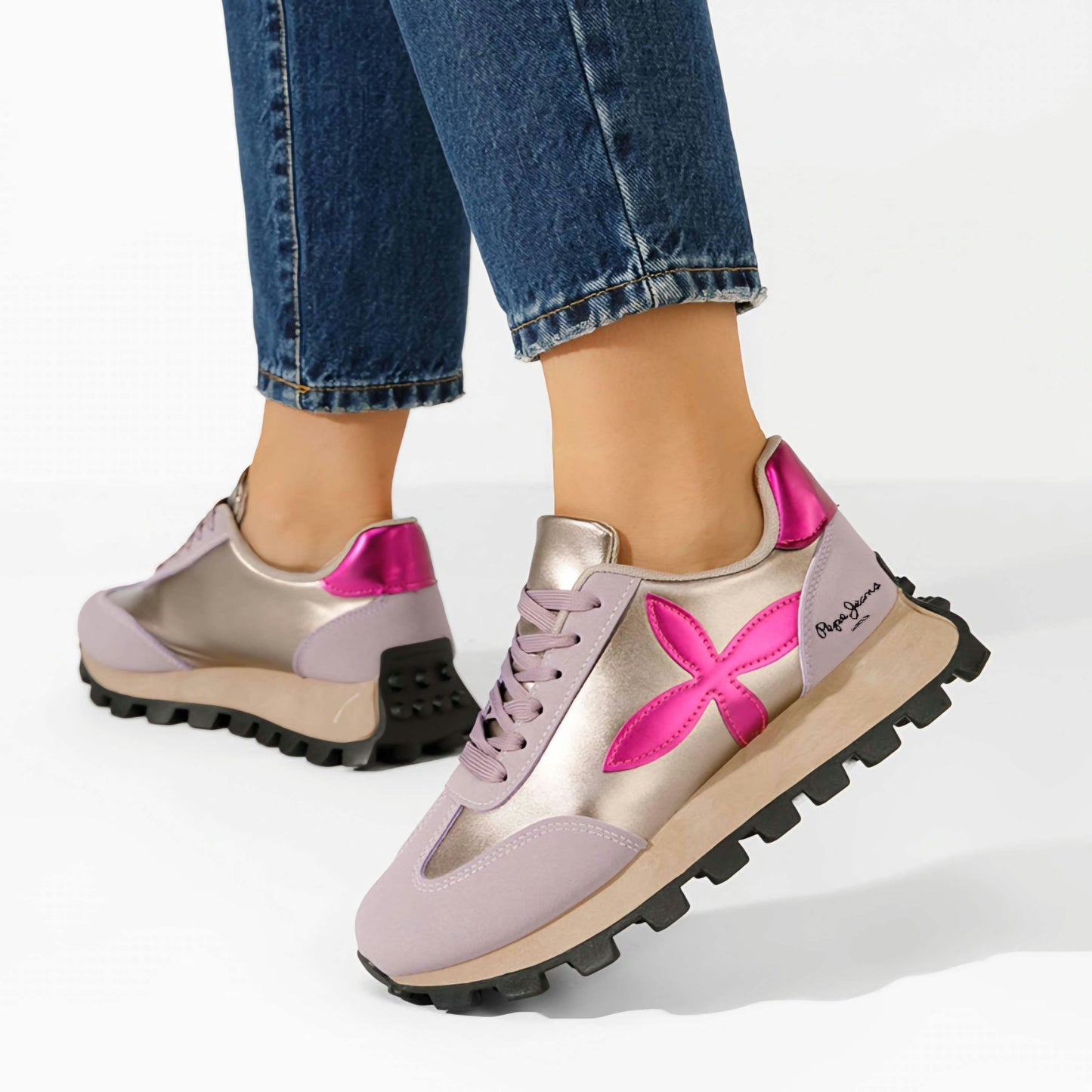 PEPE JEANS BRONZE FUXIA
